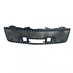 CHEVY MESH GRILLE W / LED DUAL SERIE 12IN NEGRO (07-13 SILVERADO 1500)